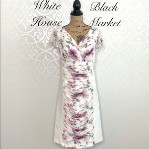 WHITE HOUSE BLACK MARKET SIZE 16 SHEATH DRESS